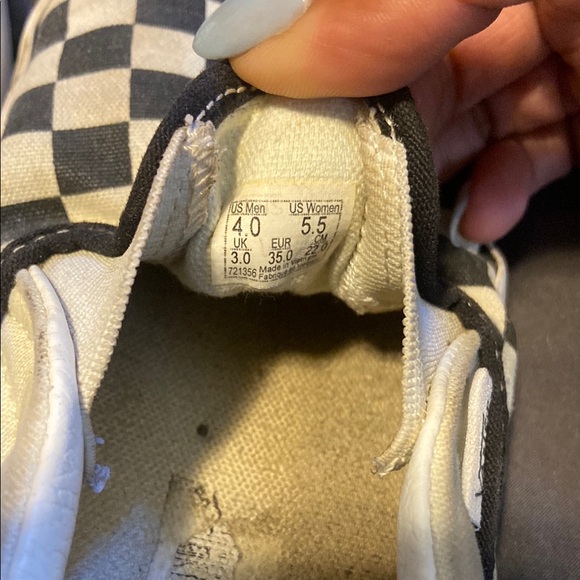 Vans Checkerboard Slip-On Sneakers - Picture 3 of 5